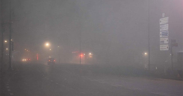 Malatya&#039;da yoğun sis nedeniyle uçak seferleri iptal oldu