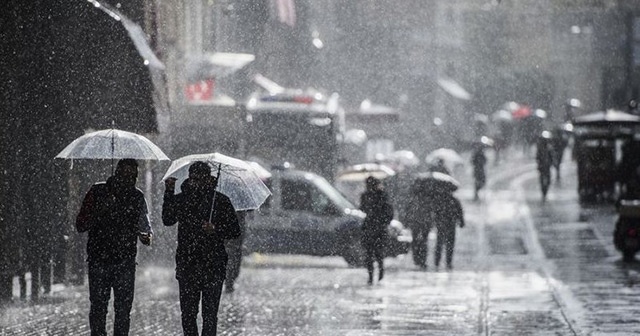 Meteorolojiden üç il için kuvvetli yağış uyarısı