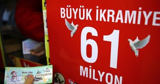 Milli Piyango yılbaşı çekilişi başladı