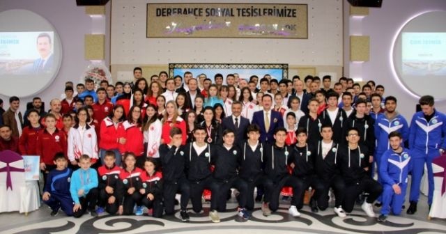 Olimpiyatlarda dereceye giren 118 sporcu ödüllendirildi