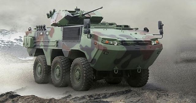 Otokar, Kuveyt&#039;te Cobra II ve Arma 6x6 araçlarını görücüye çıkardı