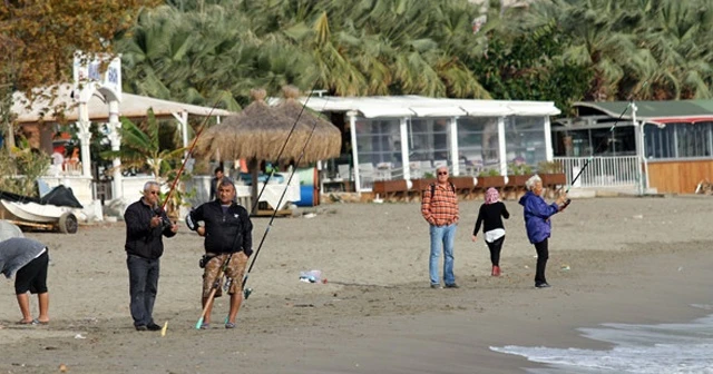 Plajlar amatör balıkçılara kaldı
