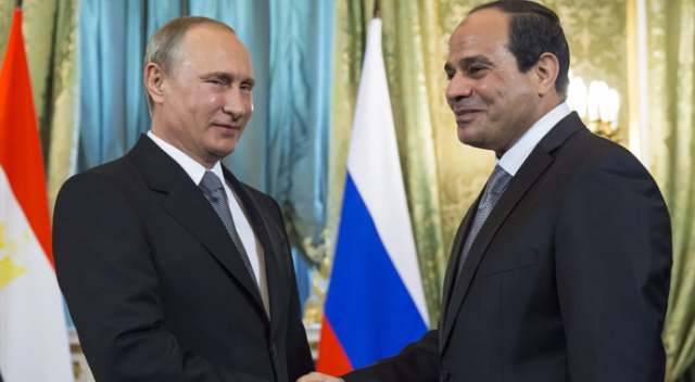 Putin ve Sisi arasında görüşme