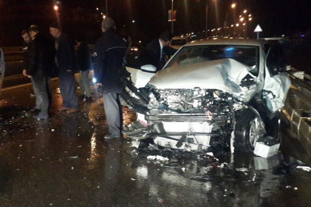 Samsun&#039;da trafik kazası: 2&#039;si çocuk 6 yaralı