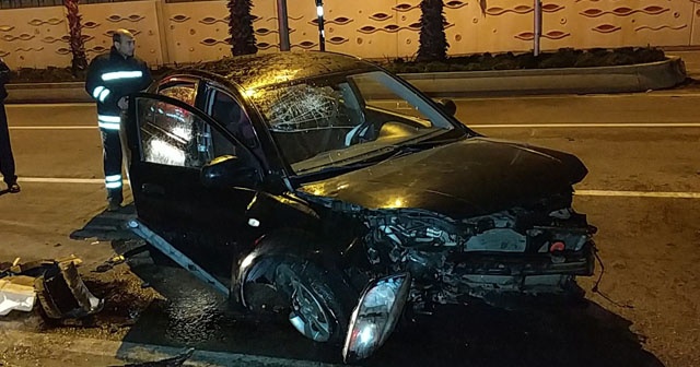 Samsun&#039;da trafik kazası: 3 yaralı