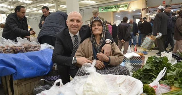 Sarayköy’de kapalı pazar yeri kuruldu