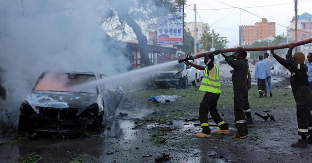 Somali&#039;nin başkentinde bombalı saldırı!