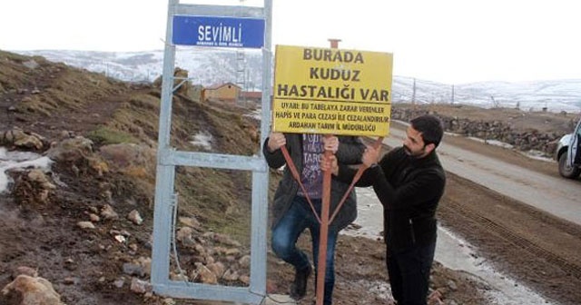 Son dakika... 1 ilçe ve 3 köy kuduz karantinasına alındı