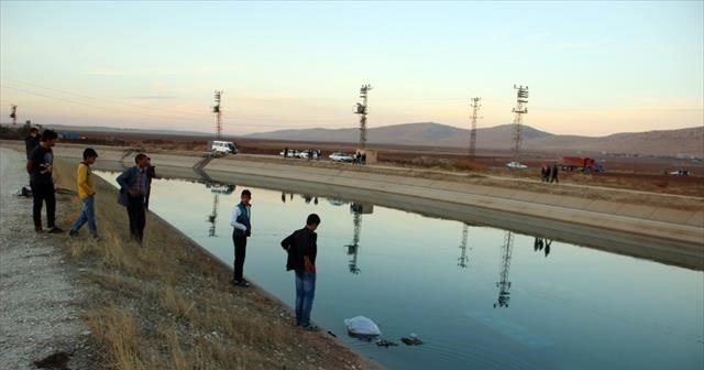 Sulama kanalına düşen 6 çocuk ölümden döndü