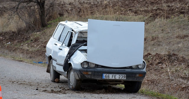 Tokat&#039;ta trafik kazası: 1 ölü, 5 yaralı