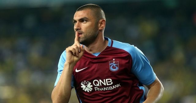 Trabzonspor’dan Burak Yılmaz&#039;a geçmiş olsun mesajı