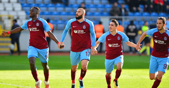 Trabzonspor deplasmanda kazandı