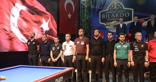 Türkiye 3 Bant Bilardo Şampiyonası başladı