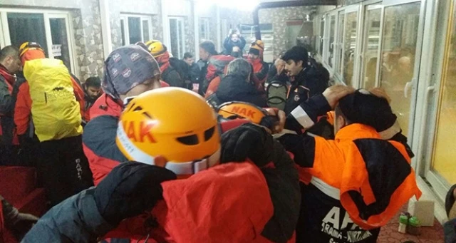 Uludağ’da 6 dağcı kayboldu