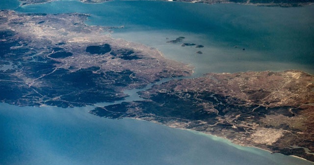 Uzay istasyonundan İstanbul böyle görüntülendi