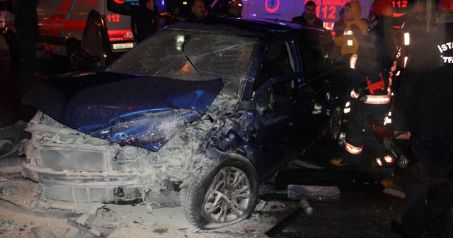 Vatan Caddesi’nde zincirleme kaza: 1&#039;i ağır 6 yaralı