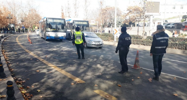 Yılbaşı gecesi için başkentte güvenlik önlemleri yoğunlaştırıldı