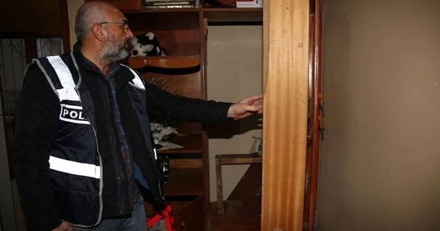 'Cono Operasyonu'nda dolaptaki gizli bölmeden kadın çıktı