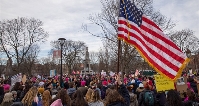 ABD&#039;deki &quot;Kadınlar Yürüyüşü&quot; Trump karşıtı gösteriye dönüştü