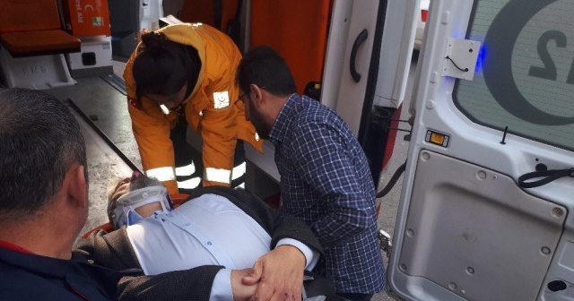 Ankara’da trafik kazası, 1 ağır yaralı