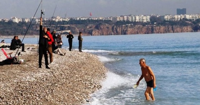 Antalya&#039;da deniz keyfi