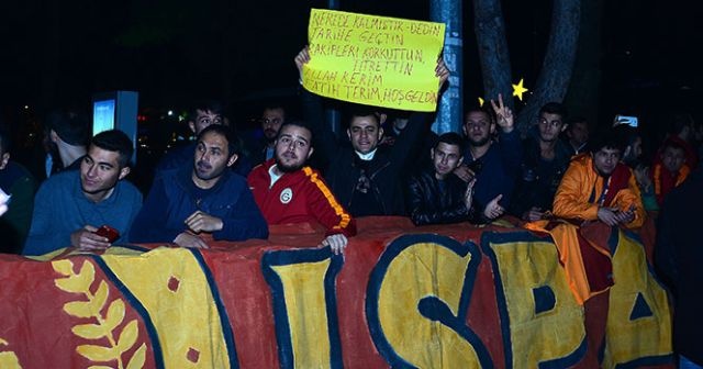 Antalya’da Galatasaray izdihamı