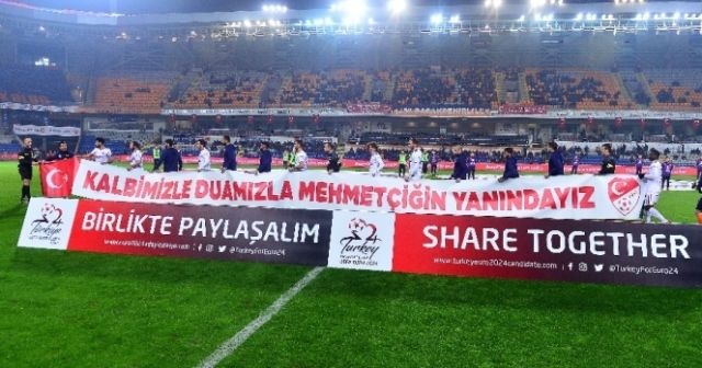 Başakşehir’den Mehmetçiğe destek