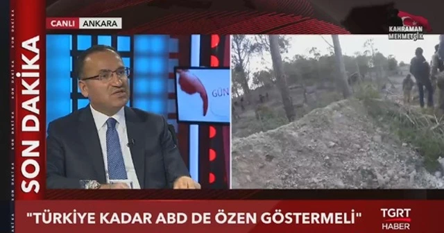 Bekir Bozdağ'dan TGRT Haber'de önemli 'Mümbiç' açıklaması