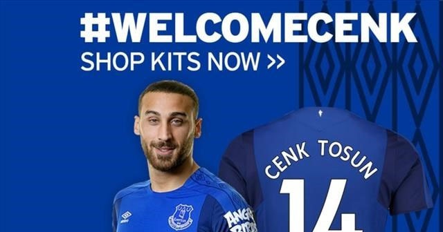 Cenk Tosun 14 numaralı formayı giyecek