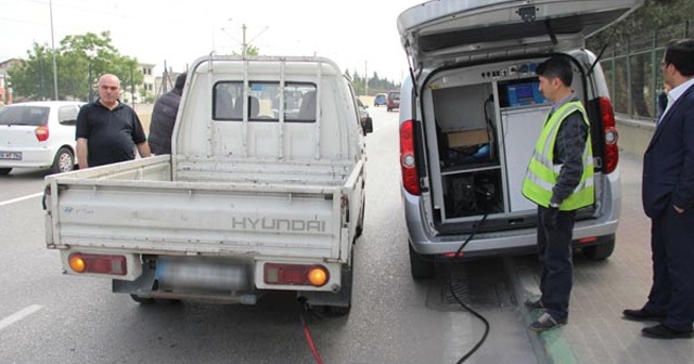 Egzoz gazı emisyonuna uymayan sürücülere 5 bin lira ceza