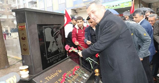 Gaffar Okkan ve arkadaşları şehit edildikleri yerde anıldı