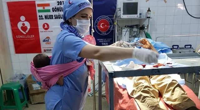Gönüllü sağlık ordumuz Afrika'nın acısını sırtladı