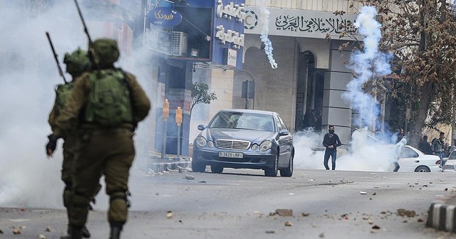 İsrail askerlerinden Batı Şeria&#039;daki eylemlere müdahale