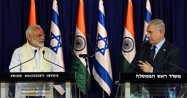 İsrail Başbakanı Netanyahu Hindistan&#039;ı ziyaret etti