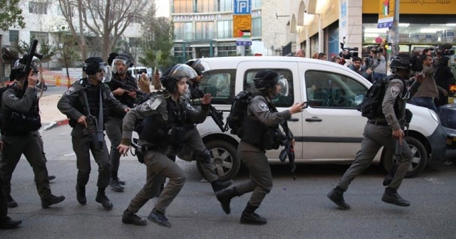 İsrail polisinden Kudüs&#039;te göstericilere müdahale