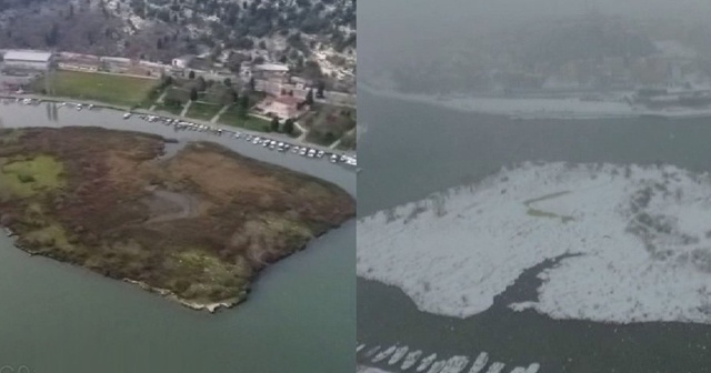 İstanbul&#039;da bir yıl arayla çekilen fotoğraflarda büyük fark