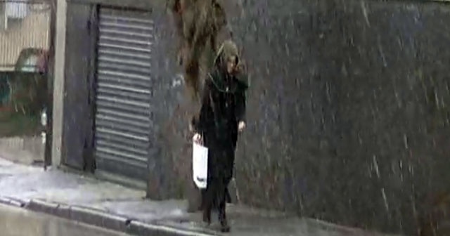 İstanbul&#039;un yüksek kesimlerinde kar yağışı etkili oldu