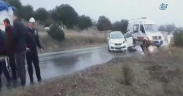 Kahramanmaraş’ta taziye dönüşü kaza
