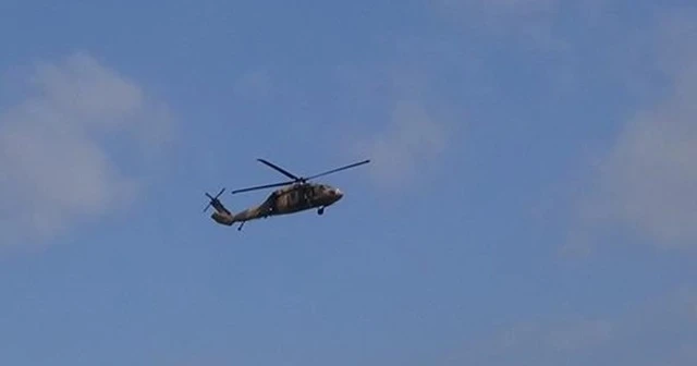 Kilis’te helikopter haraketliliği