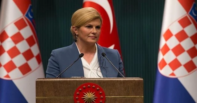 Kitarovic: Türkiye&#039;nin AB yolunda tutulması Birlik açısından hayırlıdır