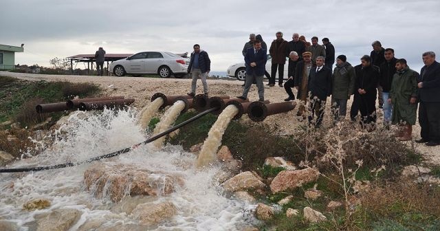 Mersin&#039;de bazı tarım alanlarını su bastı