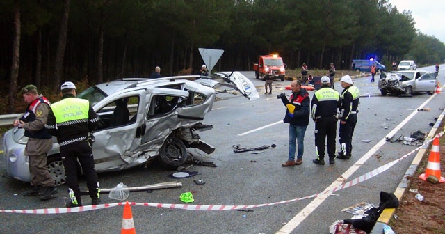 Muğla’da kaza: 3 ölü, 6 yaralı