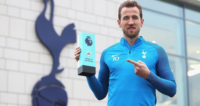 Premier Lig&#039;de aralık ayının futbolcusu Harry Kane