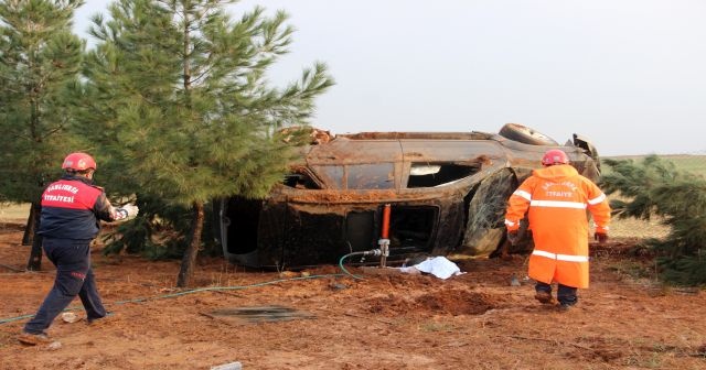 Şanlıurfa’da feci kaza: 1 ölü, 4 yaralı