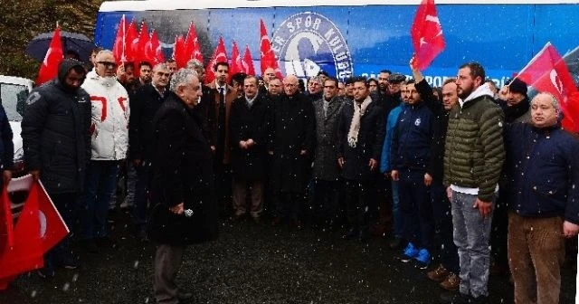 Sarıyerspor’dan Afrin’e destek