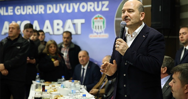 ​İçişleri Bakanı Süleyman Soylu: &#039;Akıllarından geçirdiklerini başaramayacaklar&#039;