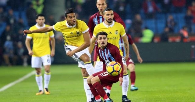 Trabzonspor ile Fenerbahçe berabere kaldı