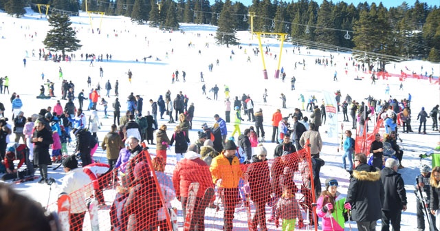 Uludağ&#039;da sömestr canlılığı