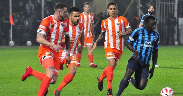 Adanaspor-Adana Demirspor maç sonucu: 1-0