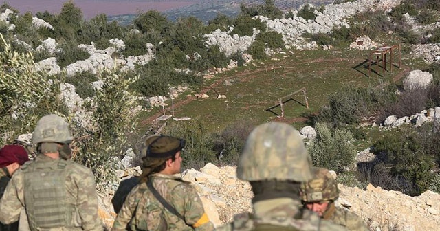 Afrin&#039;de teröristlerin eğitim alanı ele geçirildi